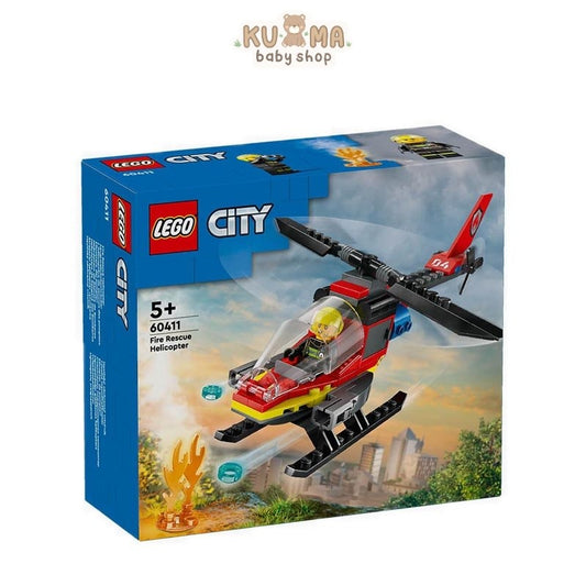 LEGO® City Fire Rescue Helicopter - 60411