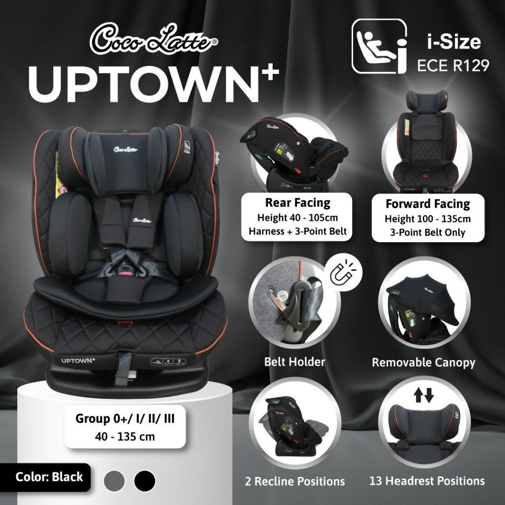 Cocolatte 87081 Uptown+ Car Seat / Car Seat Bayi / Dudukan Mobil Bayi / Car Seat Cocolatte