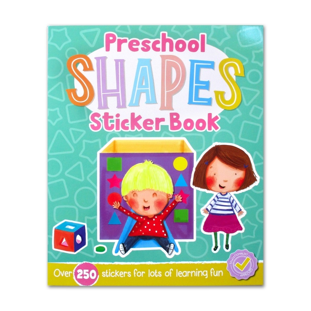 Preschool ABC/123/COLOURS/SHAPES  Sticker Book (Over 250 Sticker for Lots of Learning Fun) [Igloo Books]
