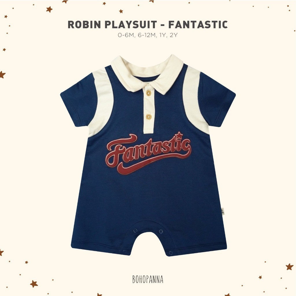 BOHOPANNA - ROBIN PLAYSUIT - Jumper Bayi