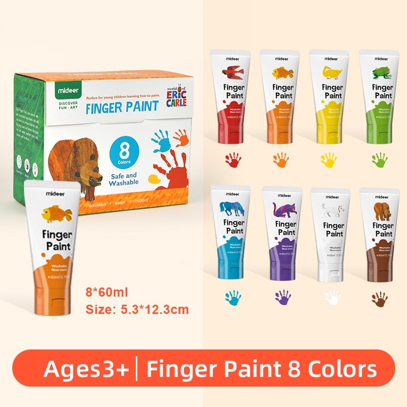 Mideer Finger Paint Mainan Edukasi Anak - MD4110