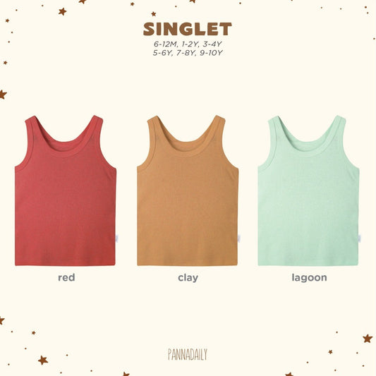 BOHOPANNA - PANNADAILY - PANNA DAILY - BABY & BAYI - SINGLET - SINGLET BAYI - SINGLET BOY - Singlet Anak Laki-Laki