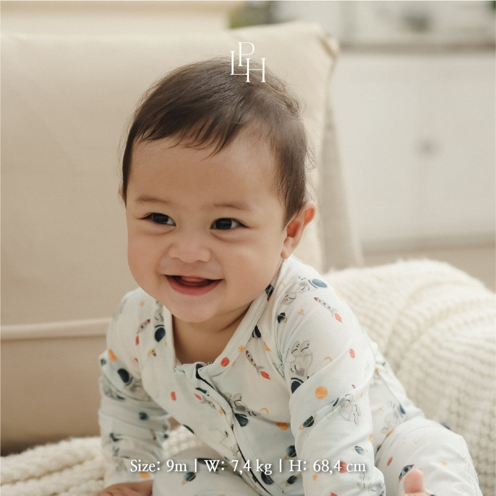 Little Palmerhaus - TENCEL™ Sleepsuit (Jumpsuit Bayi) 4.0