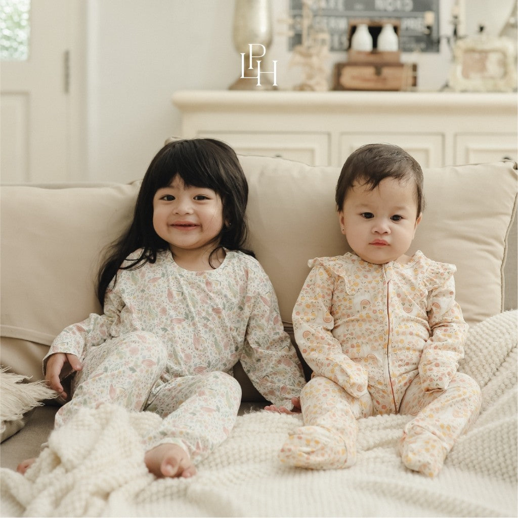 Little Palmerhaus - TENCEL™ Girl Sleepsuit (Jumper Bayi Perempuan) 4.0