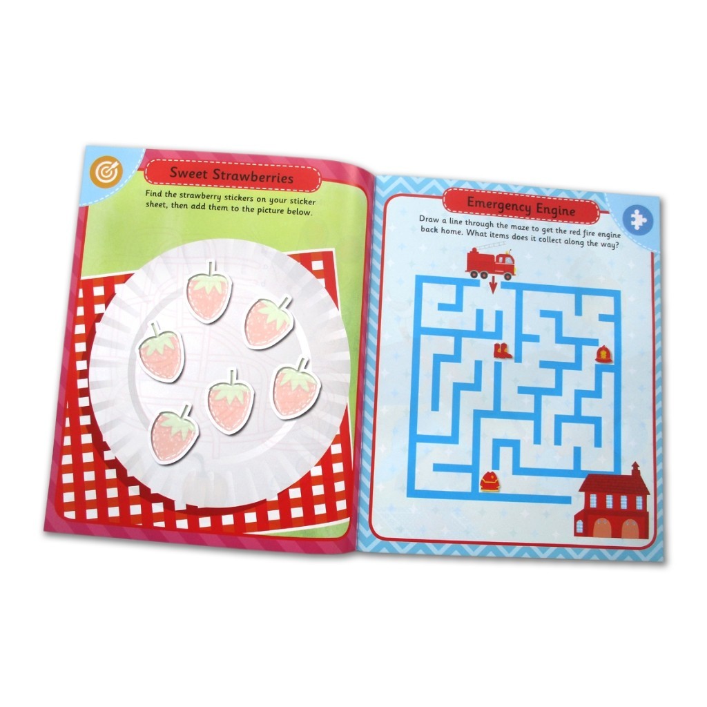 Preschool ABC/123/COLOURS/SHAPES  Sticker Book (Over 250 Sticker for Lots of Learning Fun) [Igloo Books]