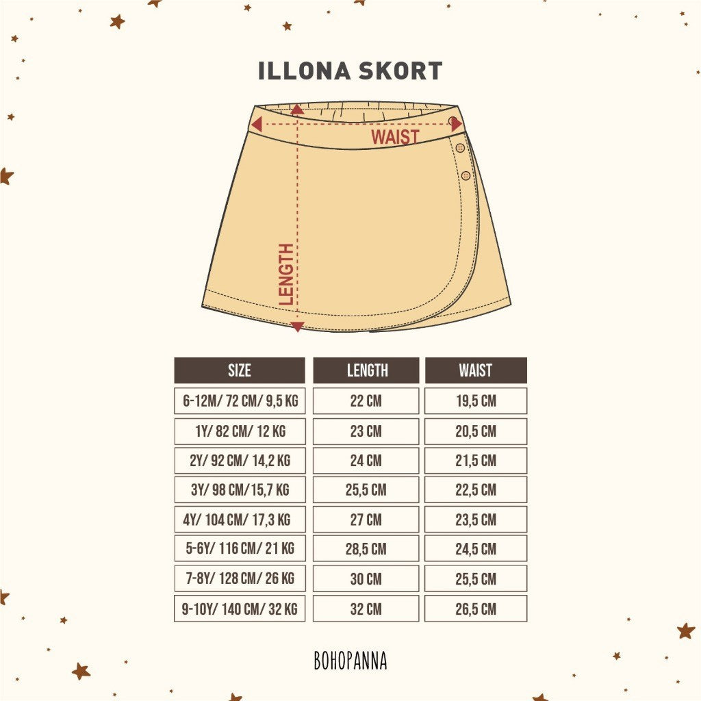 BOHOPANNA - ILONA SKORT - Rok Anak