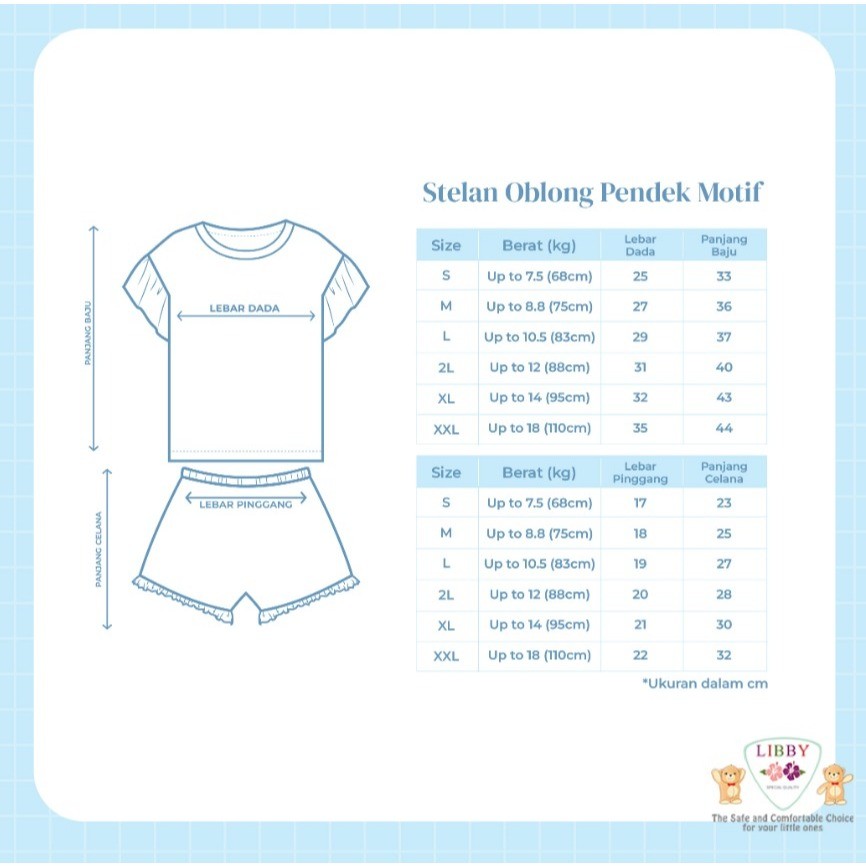LIBBY Sanrio Setelan Piyama Oblong Anak Perempuan Kuromi Cinnamoroll Pink Limited Edition 1 Stel