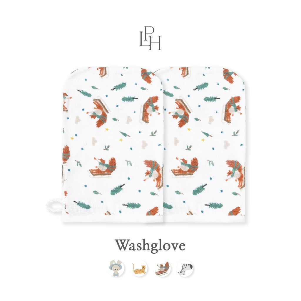 Little Palmerhaus - Washglove Set Of 2 (Waslap Bayi Isi 2) 8.0