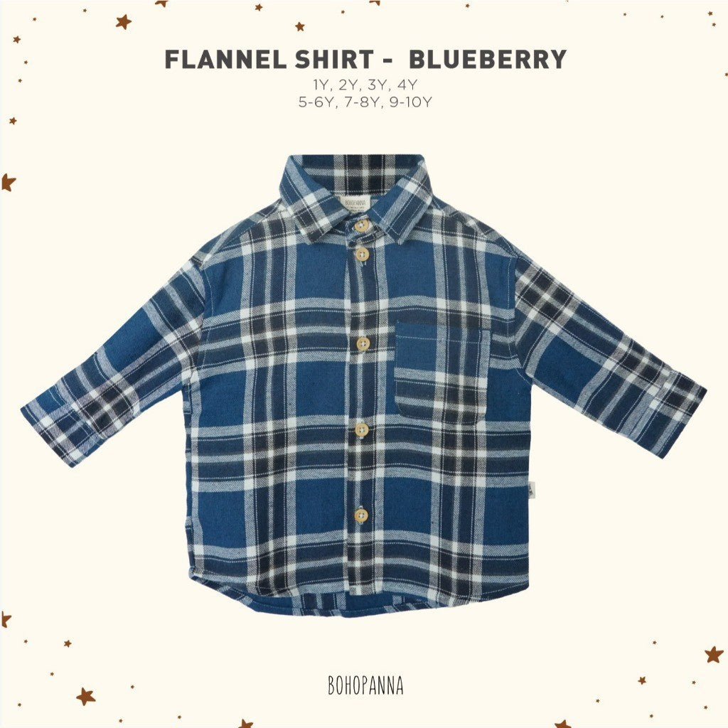 BOHOPANNA - FLANNEL SHIRT - FLANEL SHIRT - Atasan Anak Laki-Laki