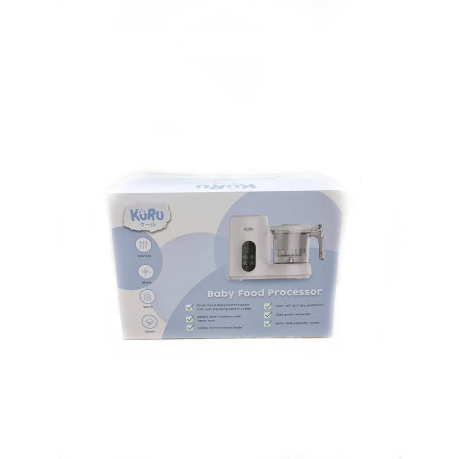 KURU  4in1 Baby Food Processor Food Maker Steamer Blender Mpasi FP5800