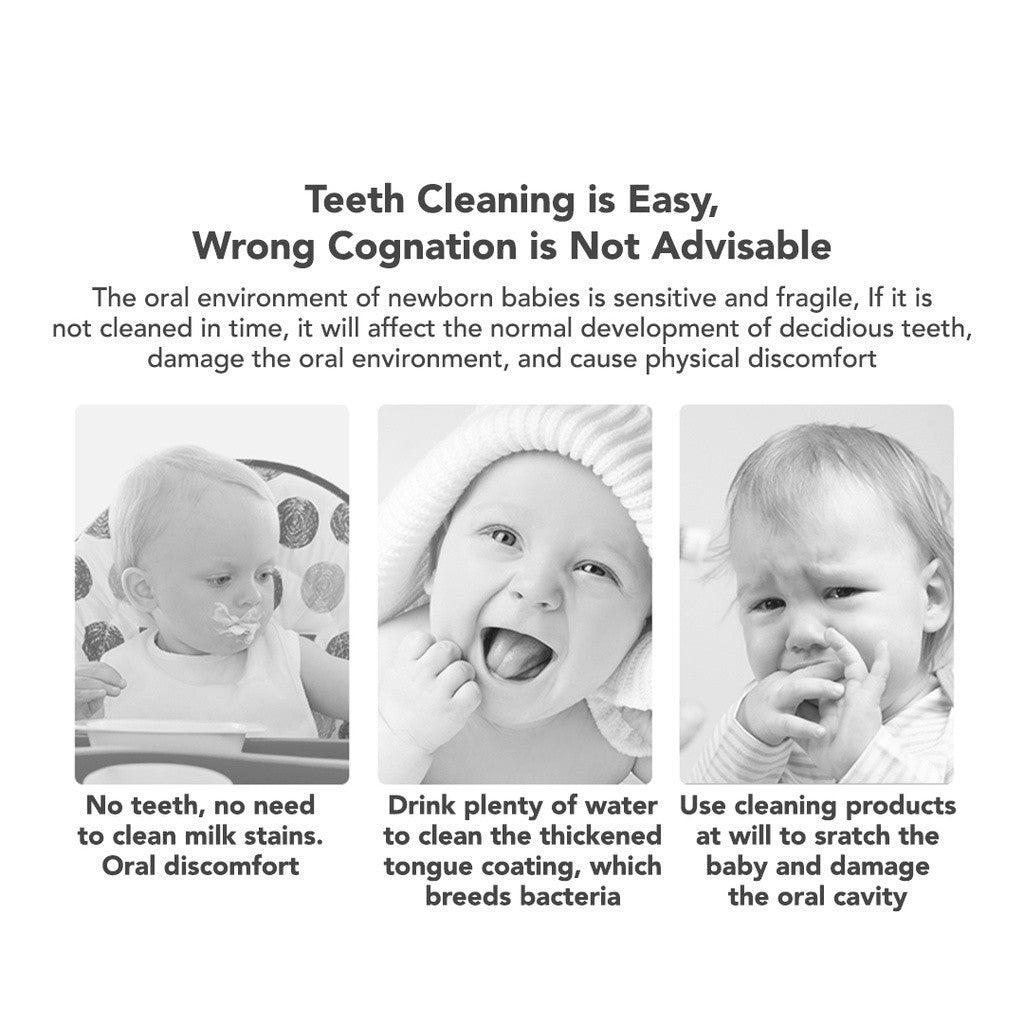 Sakumini Oral Cleaner Finger Wipes Pembersih Lidah Gigi Mulut Bayi