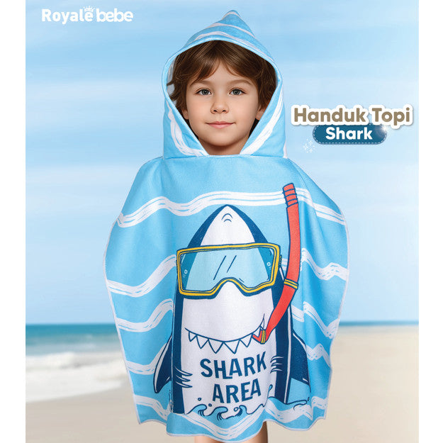 Royale Bebe – Handuk Topi Anak | Handuk Renang Karakter