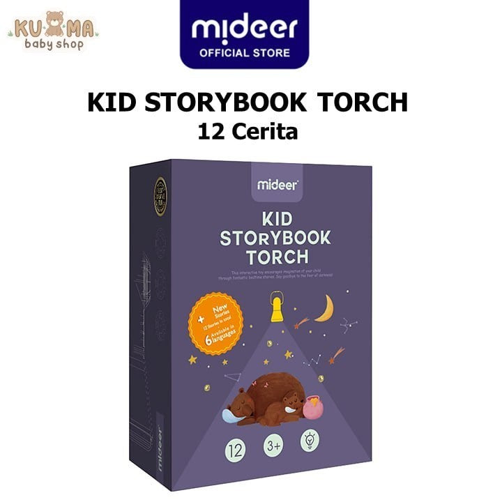 Mideer Kids Storybook Torch Mainan Edukasi Anak MD1103