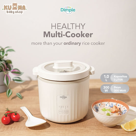 Little Dimple Healthy Multi-Cooker MC-858 Rice Cooker Mpasi Slow Cooker