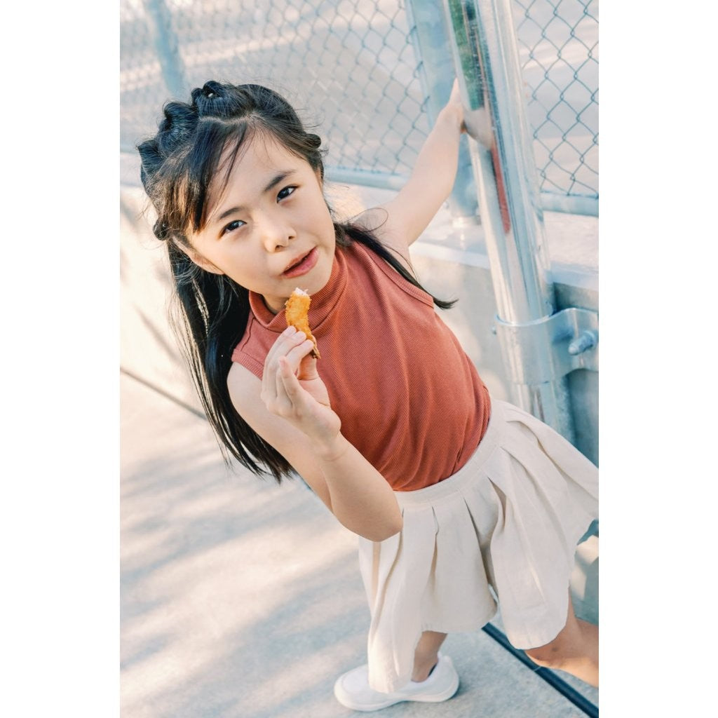 BOHOPANNA - SLEEVELESS TURTLENECK - Atasan Anak Perempuan BP2425