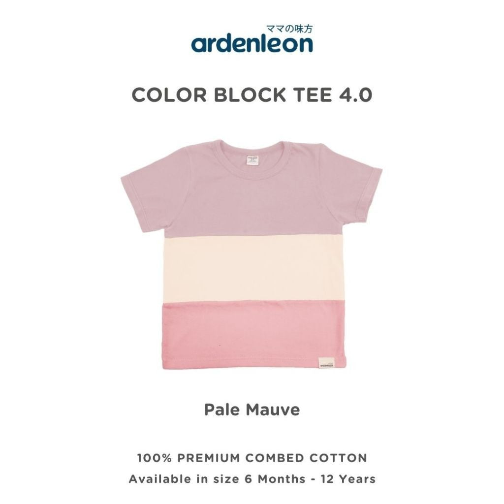 ARDENLEON Atasan Kaos Anak Color Block Tee 4.0 6 Bulan - 12 Tahun