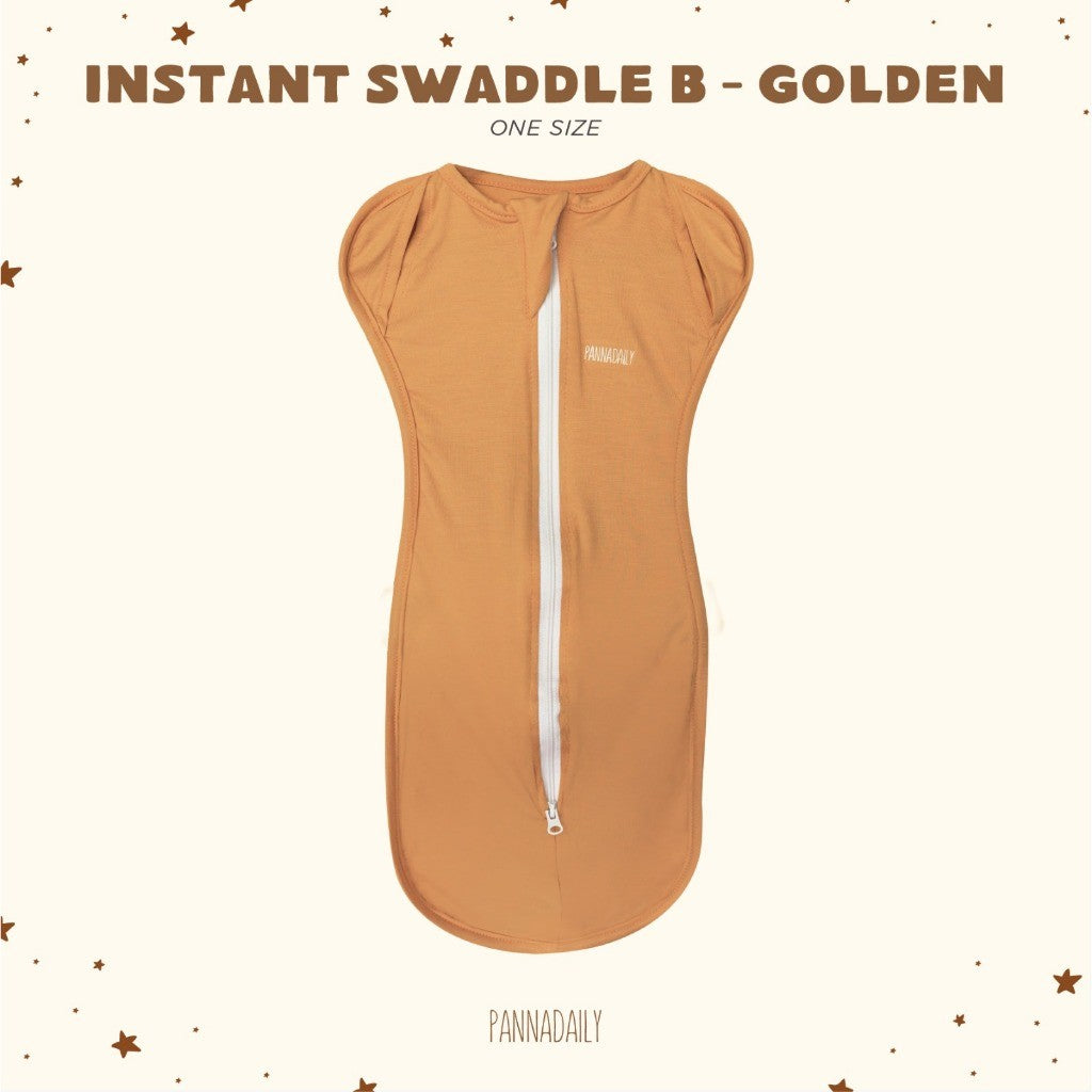 BOHOPANNA - PANNADAILY - PANNA DAILY - BABY & BAYI - INSTANT SWADDLE- Selimut Bayi - Bedong Bayi