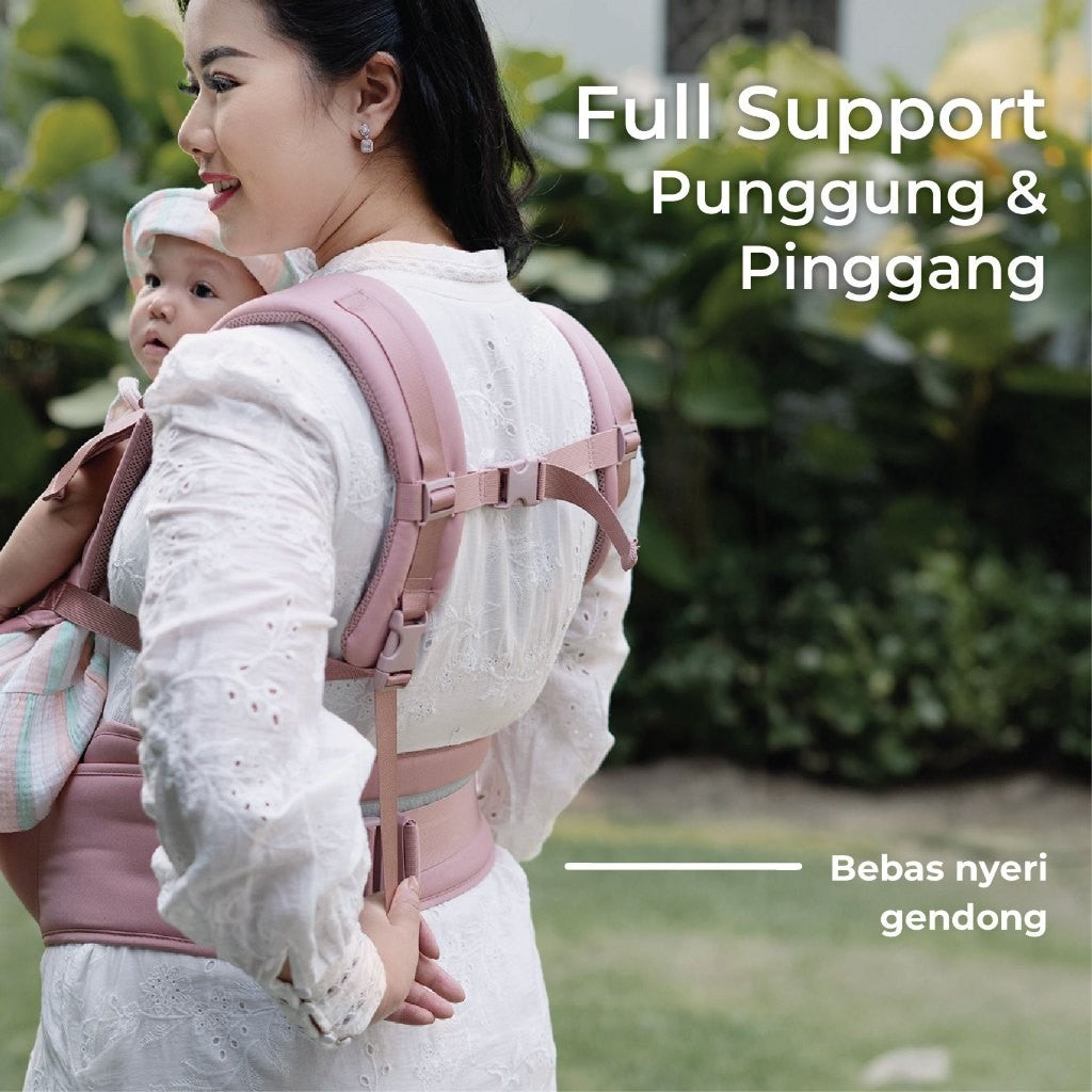 Gendongan Bayi Hipseat Lembut & Ringan - Lightweight Hipseat Carrier MOOIMOM