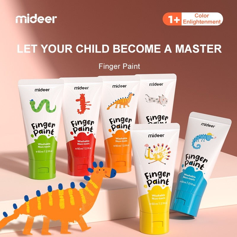 Mideer Finger Paint Mainan Edukasi Anak - MD4110