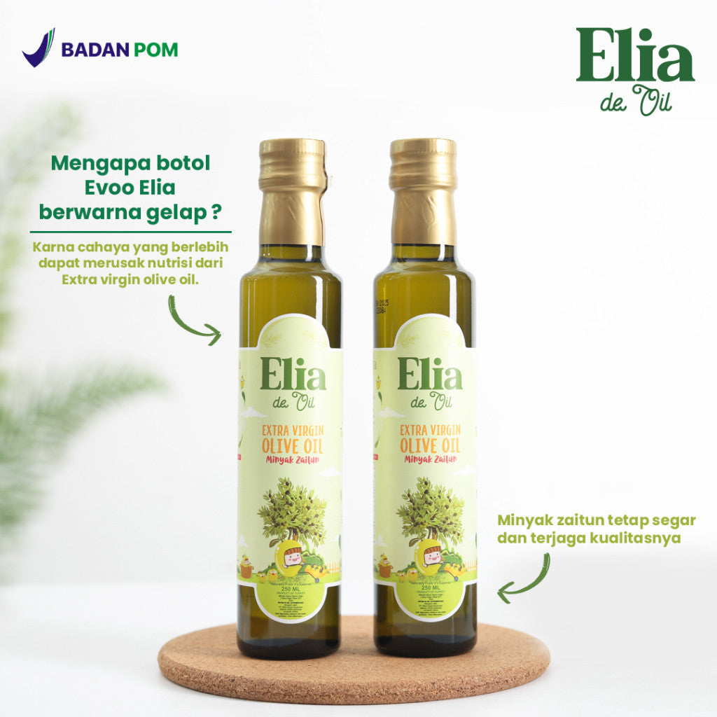 ELIA DE OIL Olive Oil / Extra Virgin Olive Oil for Kids / Minyak Zaitun Anak / MPASI Anak