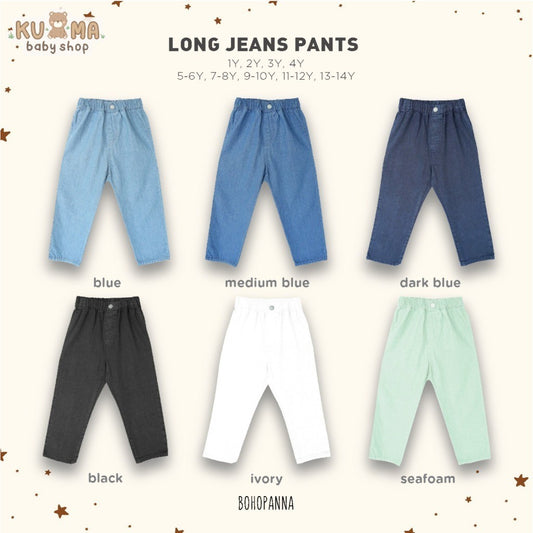 BOHOPANNA - LONG JEANS PANT - Celana Panjang - Jeans Anak - Celana Jeans 2456