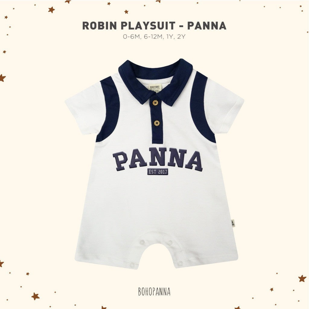 BOHOPANNA - ROBIN PLAYSUIT - Jumper Bayi