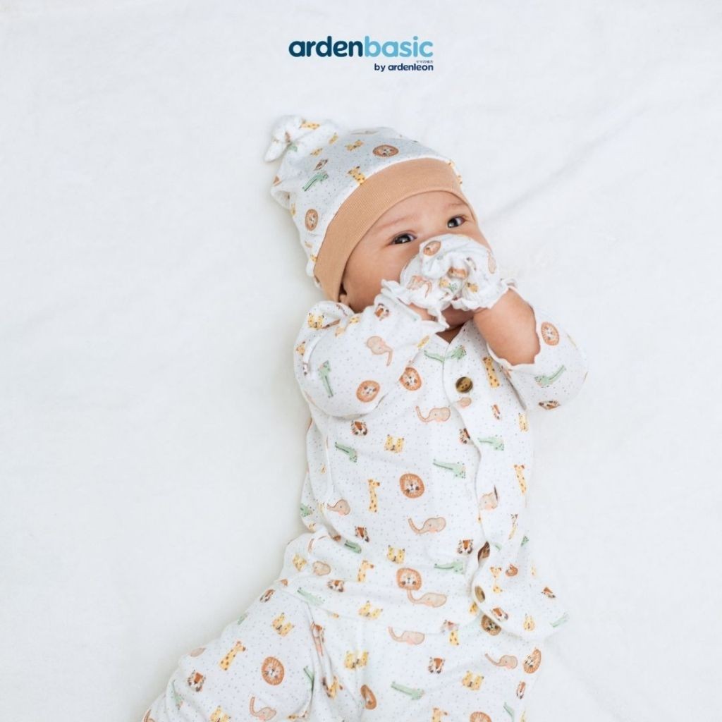 ARDENLEON ArdenBasic Mittens Booties Sarung Tangan Sarung Kaki Bayi