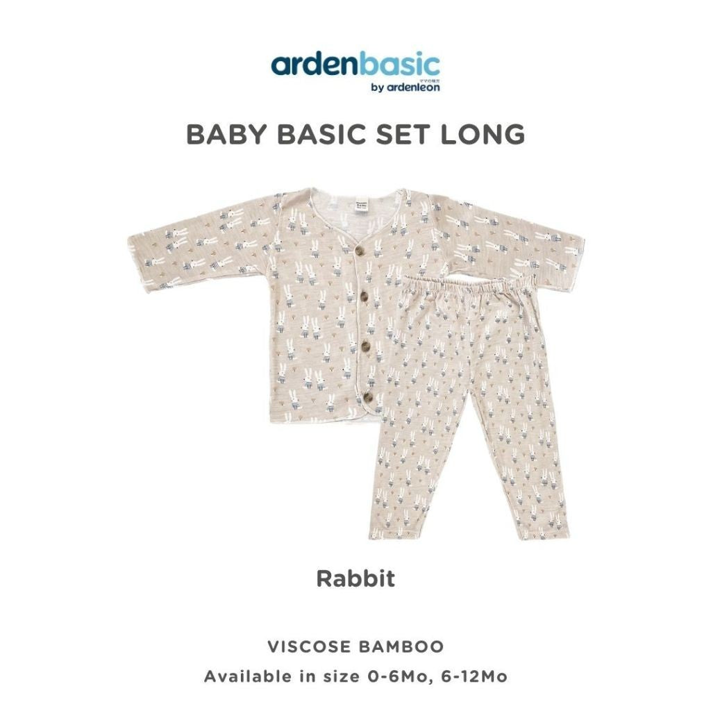 ARDENLEON ArdenBasic Baby Basic Set Long Setelan Panjang Bayi