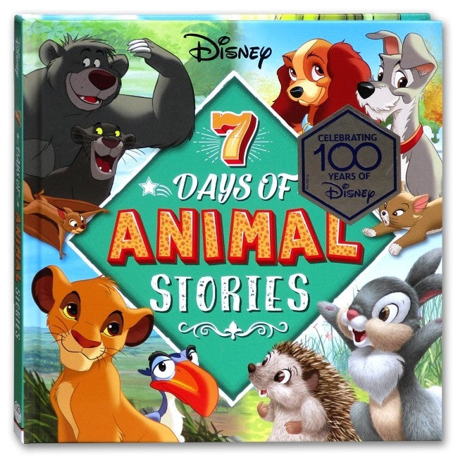 Disney 7 Days of HEROIC / MAGICAL / ANIMAL / FRIENDSHIP Stories - Story Book - Celebrating 100 Years of Disney - Disney 100 - Disney Princess - Disney Animals - Disney Hero