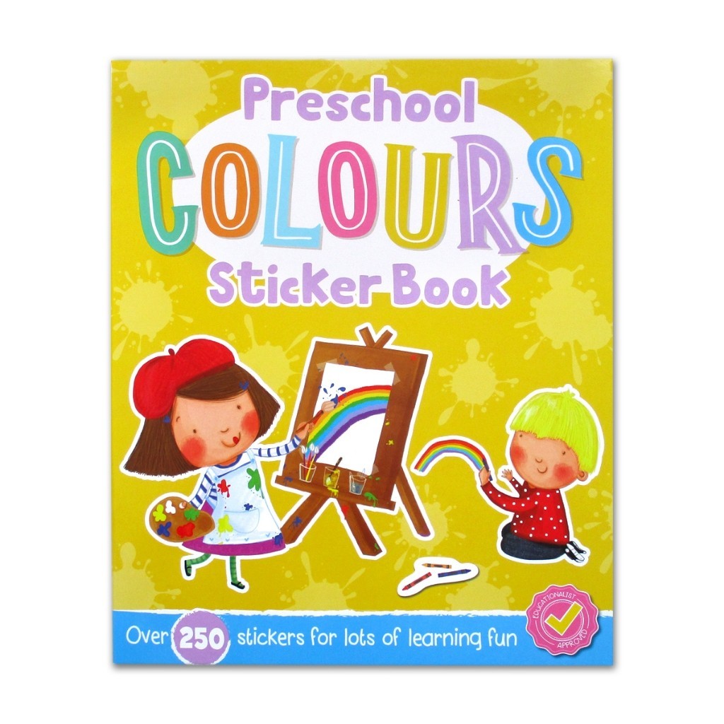 Preschool ABC/123/COLOURS/SHAPES  Sticker Book (Over 250 Sticker for Lots of Learning Fun) [Igloo Books]