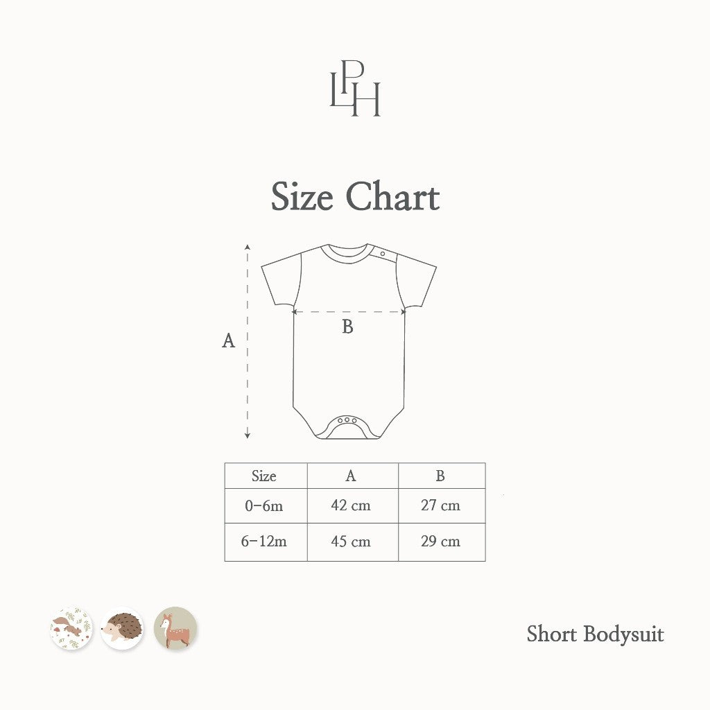 Little Palmerhaus - Little Wear Short Bodysuit 24.0 (Jumper Bayi)