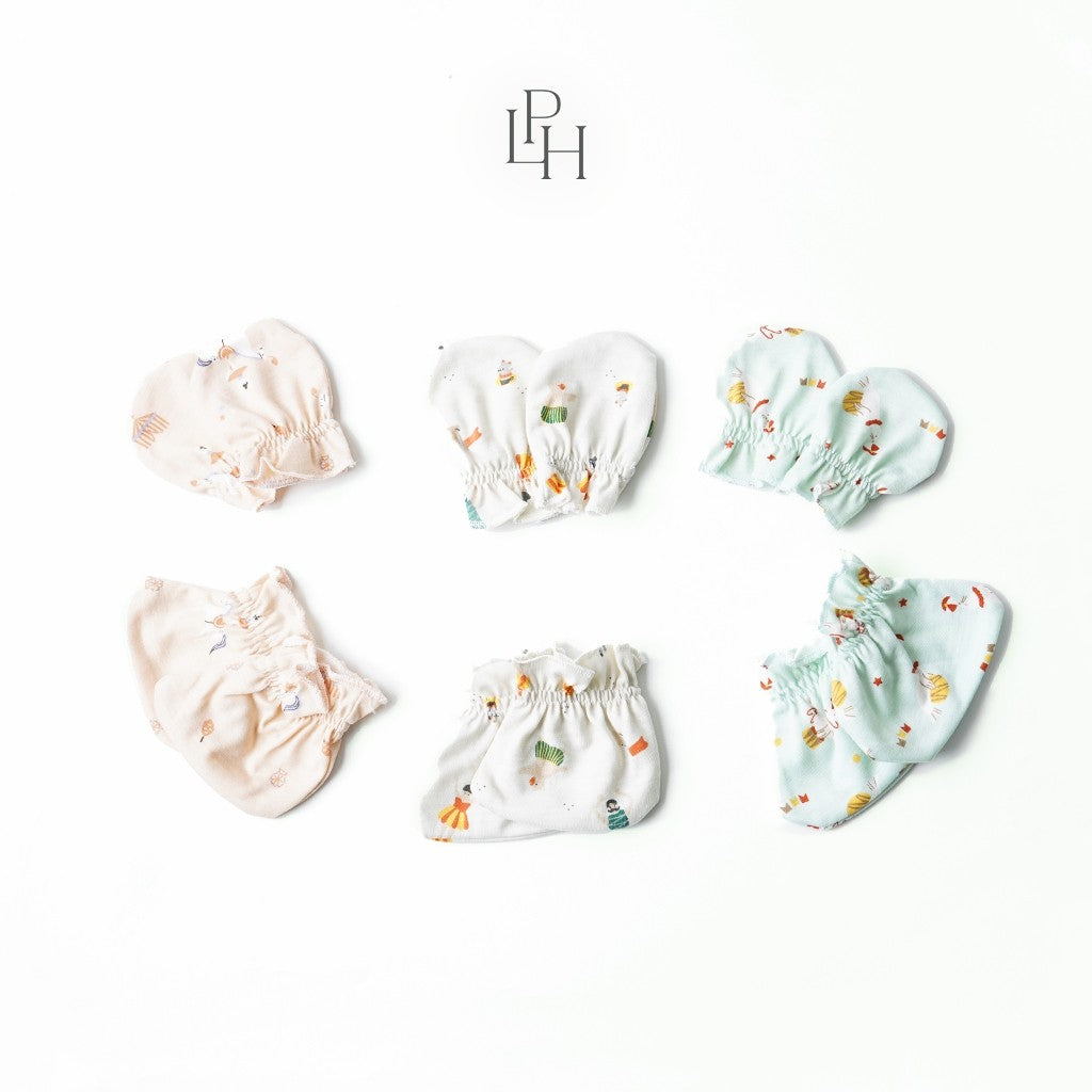 Little Palmerhaus - Little Wear Mitten & Booties 26.0 (Sarung Tangan & Kaki STK Bayi)