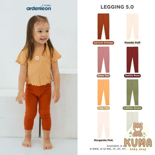 ARDENLEON Celana Panjang Anak Perempuan Legging Straight 4.0 5.0 0 bulan - 4 tahun