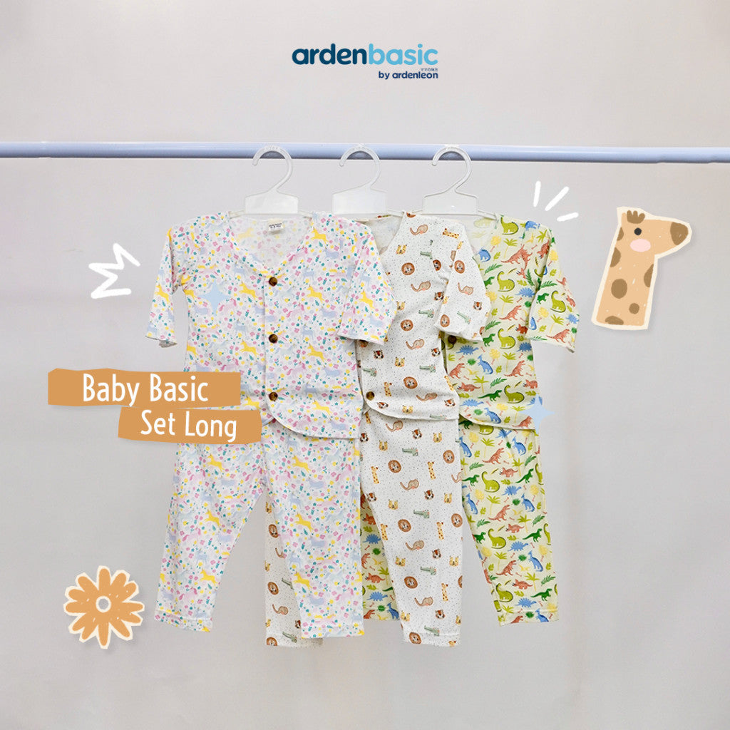ARDENLEON ArdenBasic Baby Basic Set Long Setelan Panjang Bayi