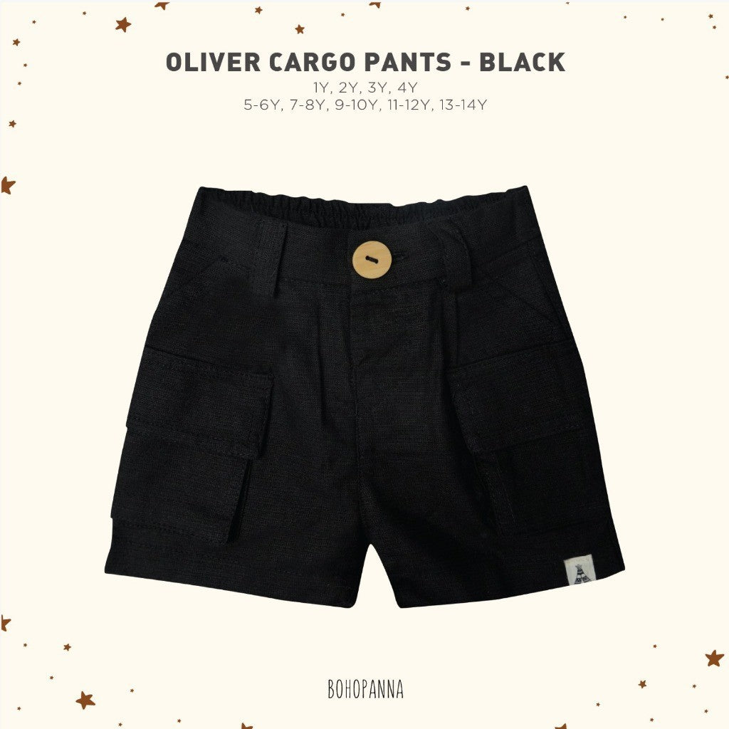BOHOPANNA - OLIVER CARGO PANT - Celana Anak - Celana Cargo - Cargo Pant