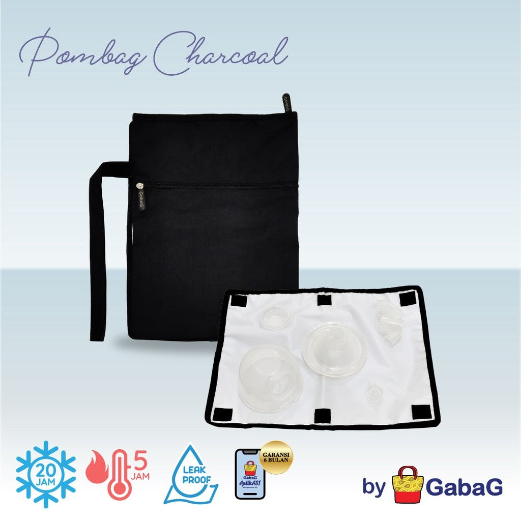 Gabag - Pombag - Bag Penyimpanan Sparepart Breastpump - Pompaasi - Handsfree Breastpump | Pompa Asi