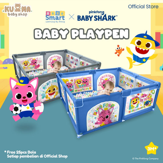 BEBE SMART Pagar Bayi / Pagar Bayi Bermain / Pagar Mainan Anak / Playpen Bayi / Pagar Main Anak