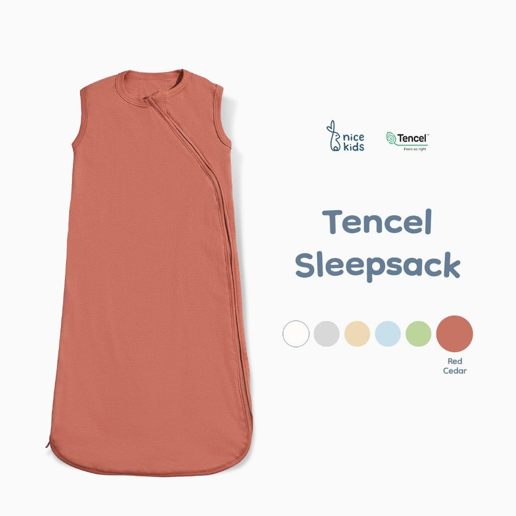 Nice Kids - Tencel Sleepsack Bedong Jumper Instan Baby New Born Unisex (0-6 Bulan)
