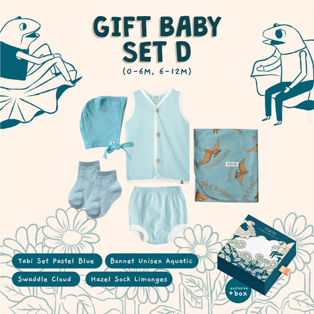 BOHOPANNA - GIFT BABY SET - Hadiah untuk Bayi - Gift Set - Paket Hadiah Newborn