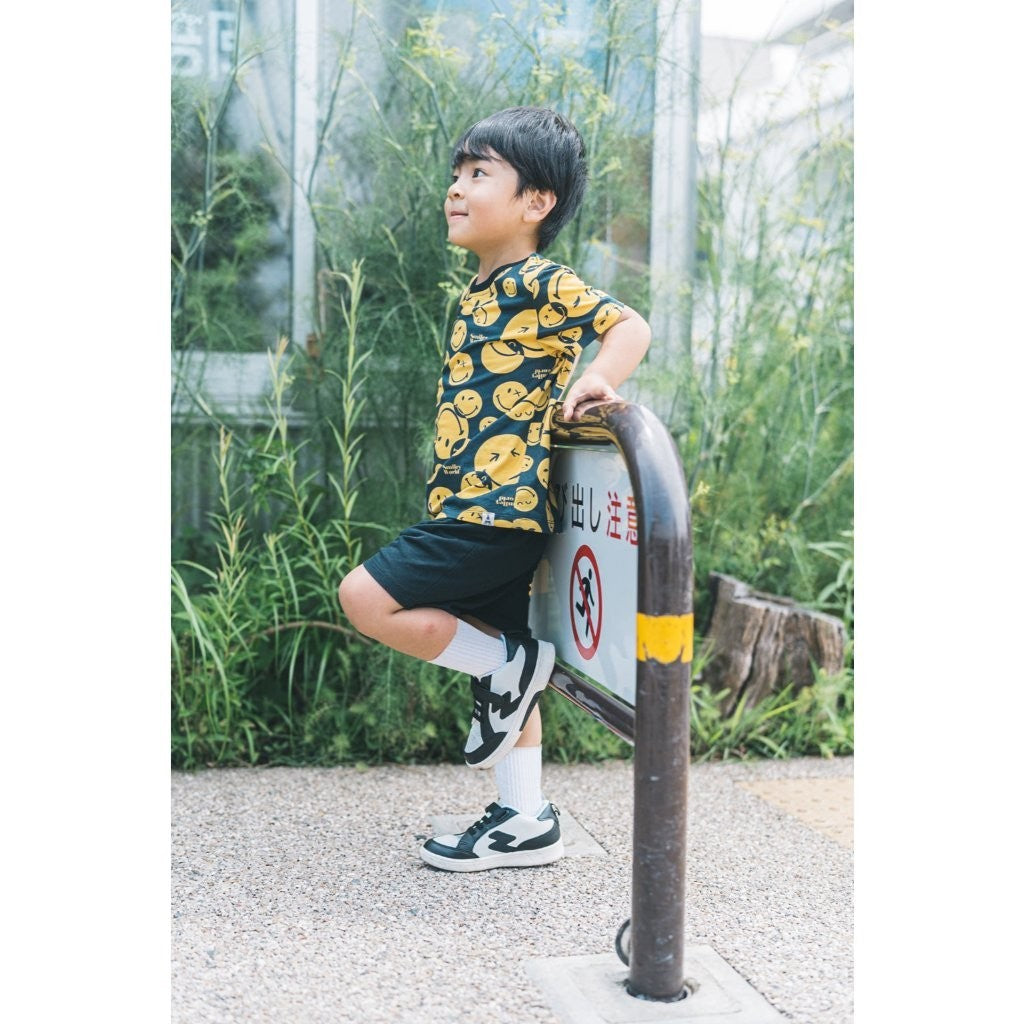 BOHOPANNNA - BOHOPANNA X SMILEY - BASIC SET - Setelan Baju Anak Laki-Laki