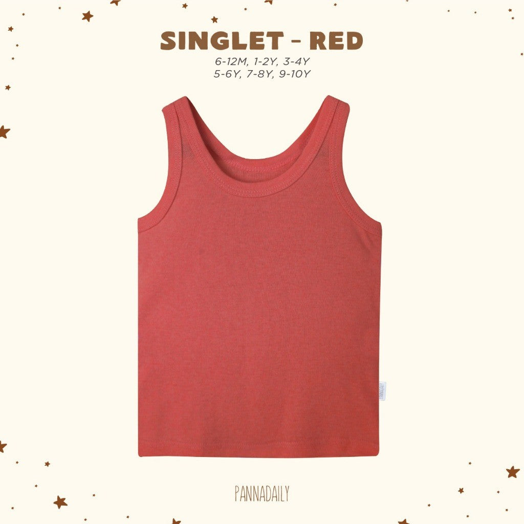 BOHOPANNA - PANNADAILY - PANNA DAILY - BABY & BAYI - SINGLET - SINGLET BAYI - SINGLET BOY - Singlet Anak Laki-Laki