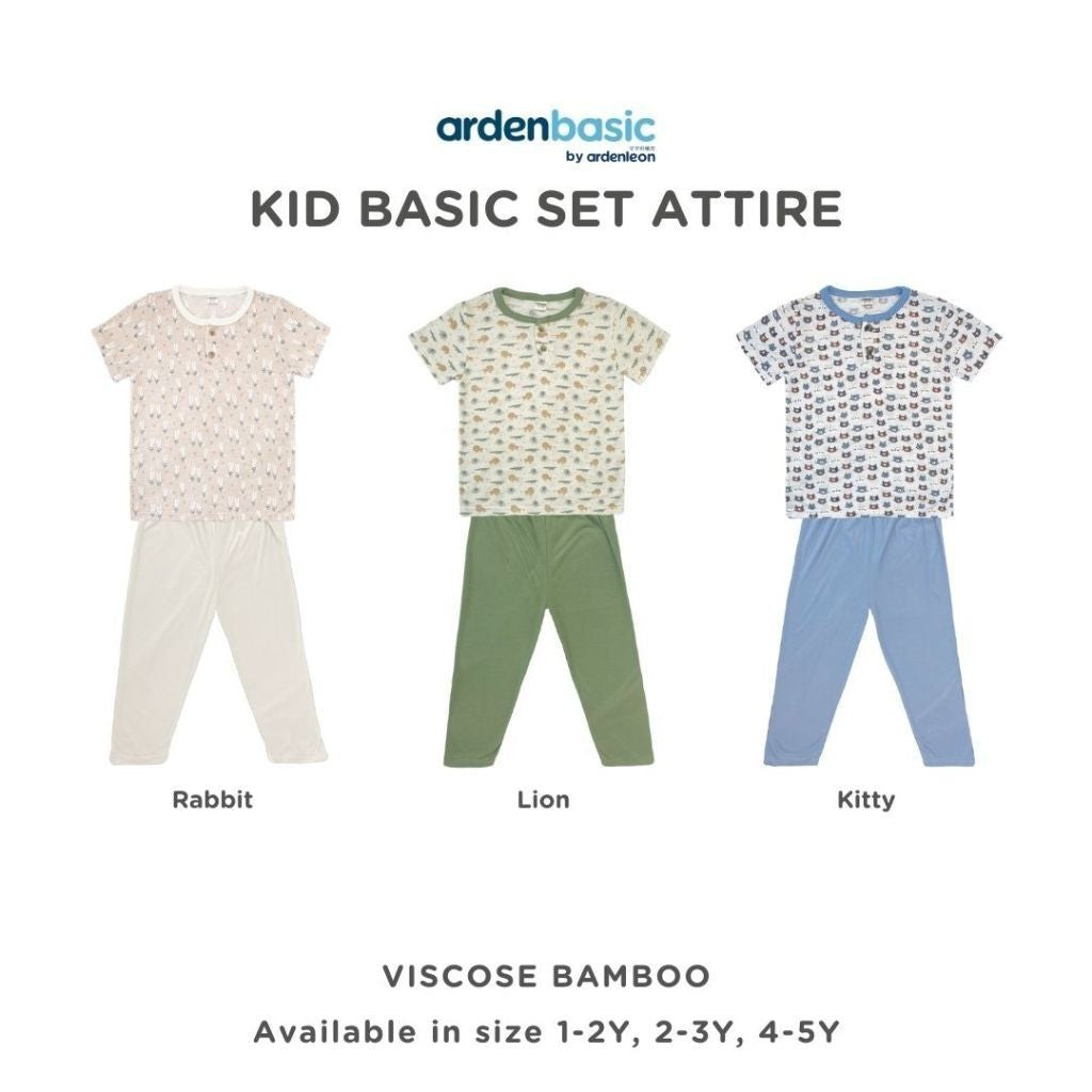 ARDENLEON ArdenBasic Kid Basic Set Attire Setelan Anak