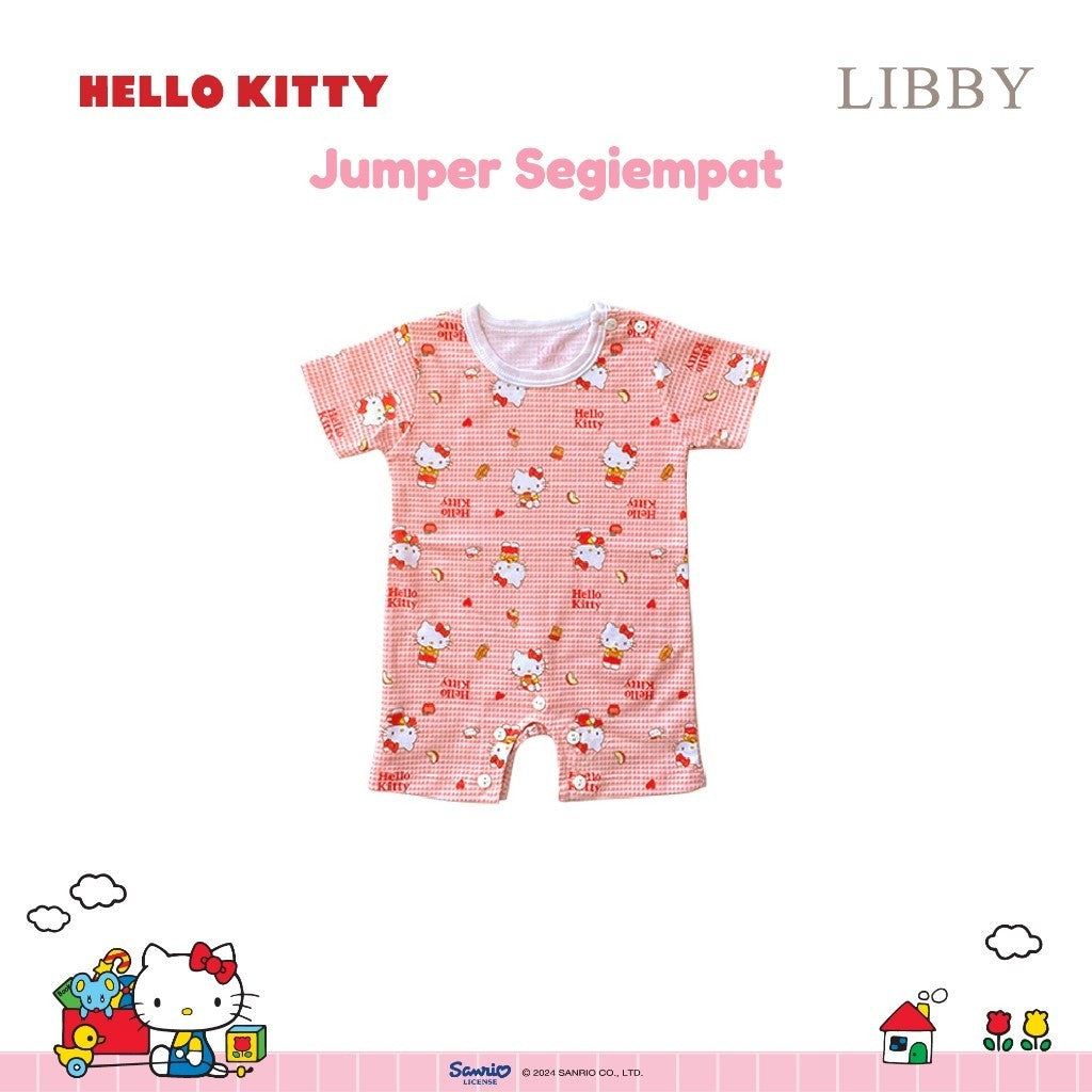 LIBBY Sanrio Premium Baju Tidur Bayi Sleepsuit Bodysuit Romper Bayi Perempuan Kuromi Cinnamoroll Hello Kitty (1 PCS/PACK)