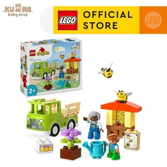 LEGO DUPLO Town 10419 Caring for Bees & Beehives Toy (22 Pieces) Building Blocks for Kids (2 Tahun+)