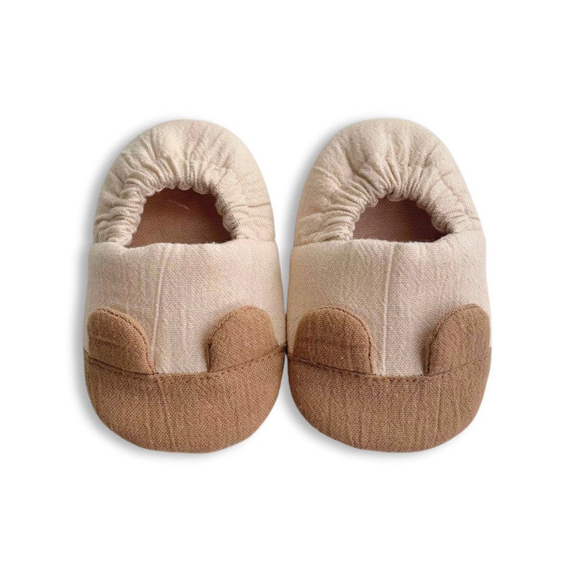 Petita Petito Crinkled Bear Baby Shoes Sepatu Bayi Prewalker Anti-slip
