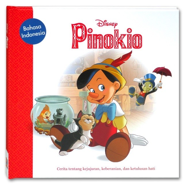 Buku Cerita Disney Winnie the Pooh & Pinokio (Bahasa Indonesia - Original)