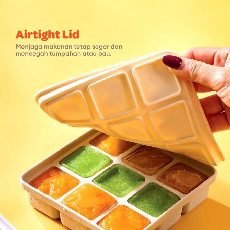 Little Dimple Silly Freeze Cetakan Makanan Silikon Freezer Microwave