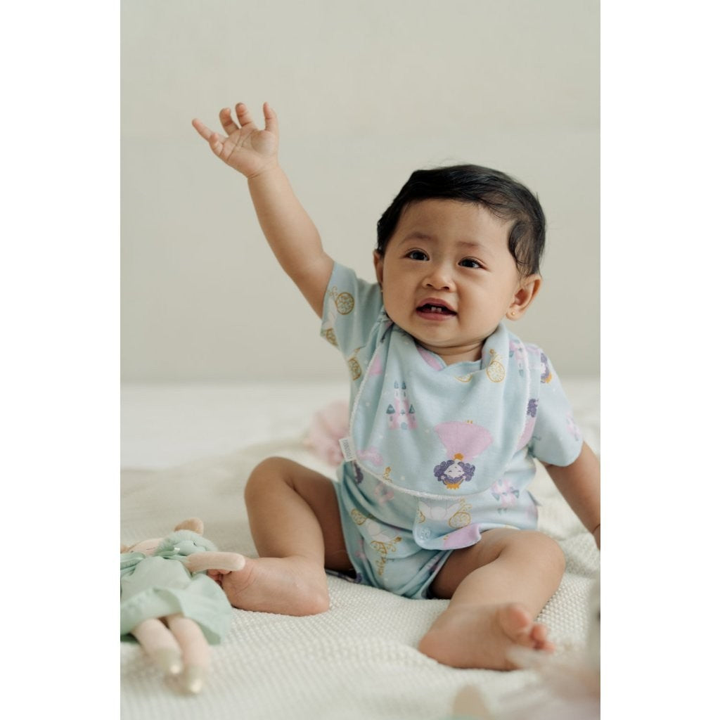 BOHOPANNA - PANNADAILY - BIB GIRL PRINT - Slabber Bayi