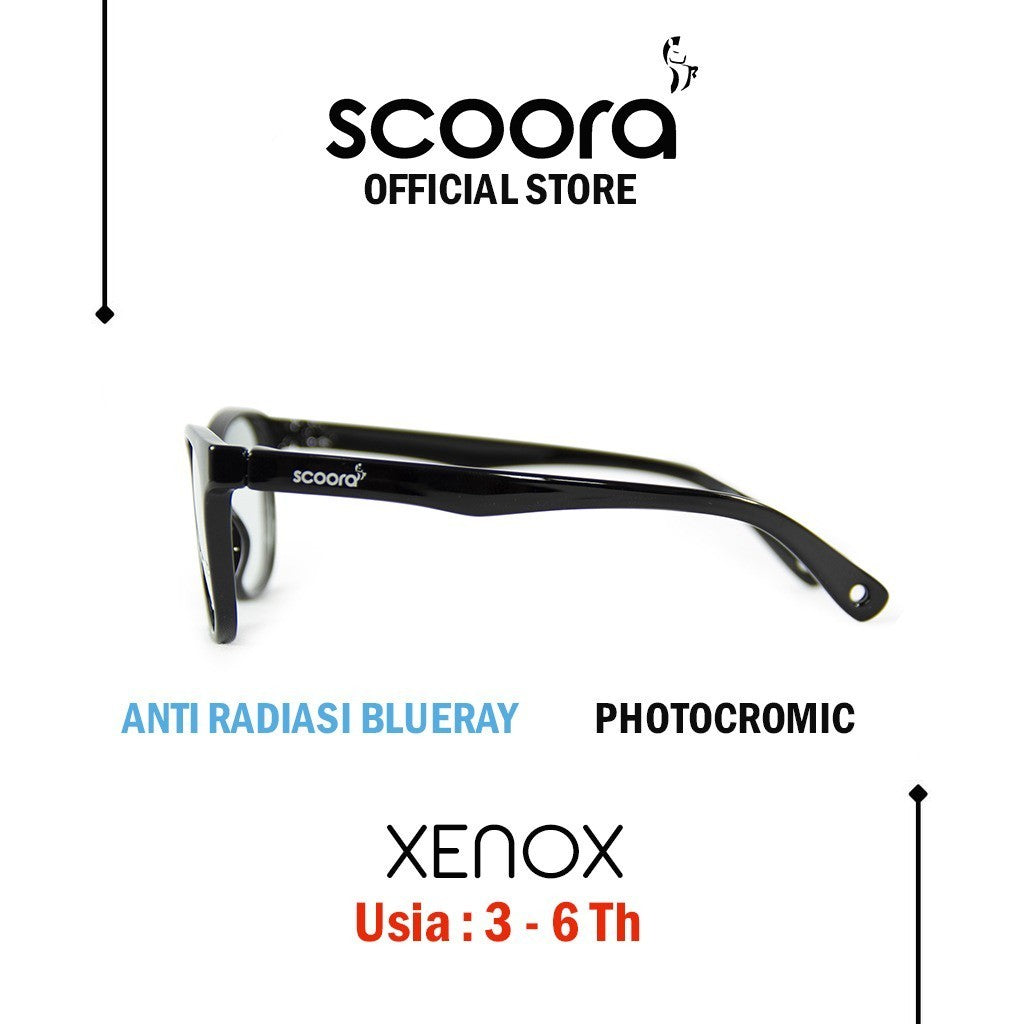 SCOORA Xenox Kacamata Anak (3 - 6thn) Anti Radiasi & Anti UV - Variasi Warna