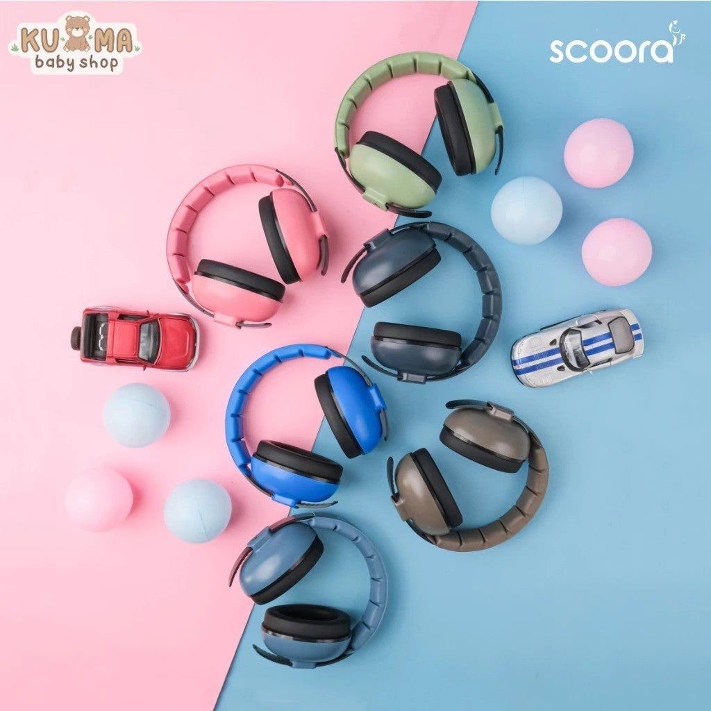 SCOORA Cronos Full Colour Baby Earmuff Penutup Telinga Bayi Headset